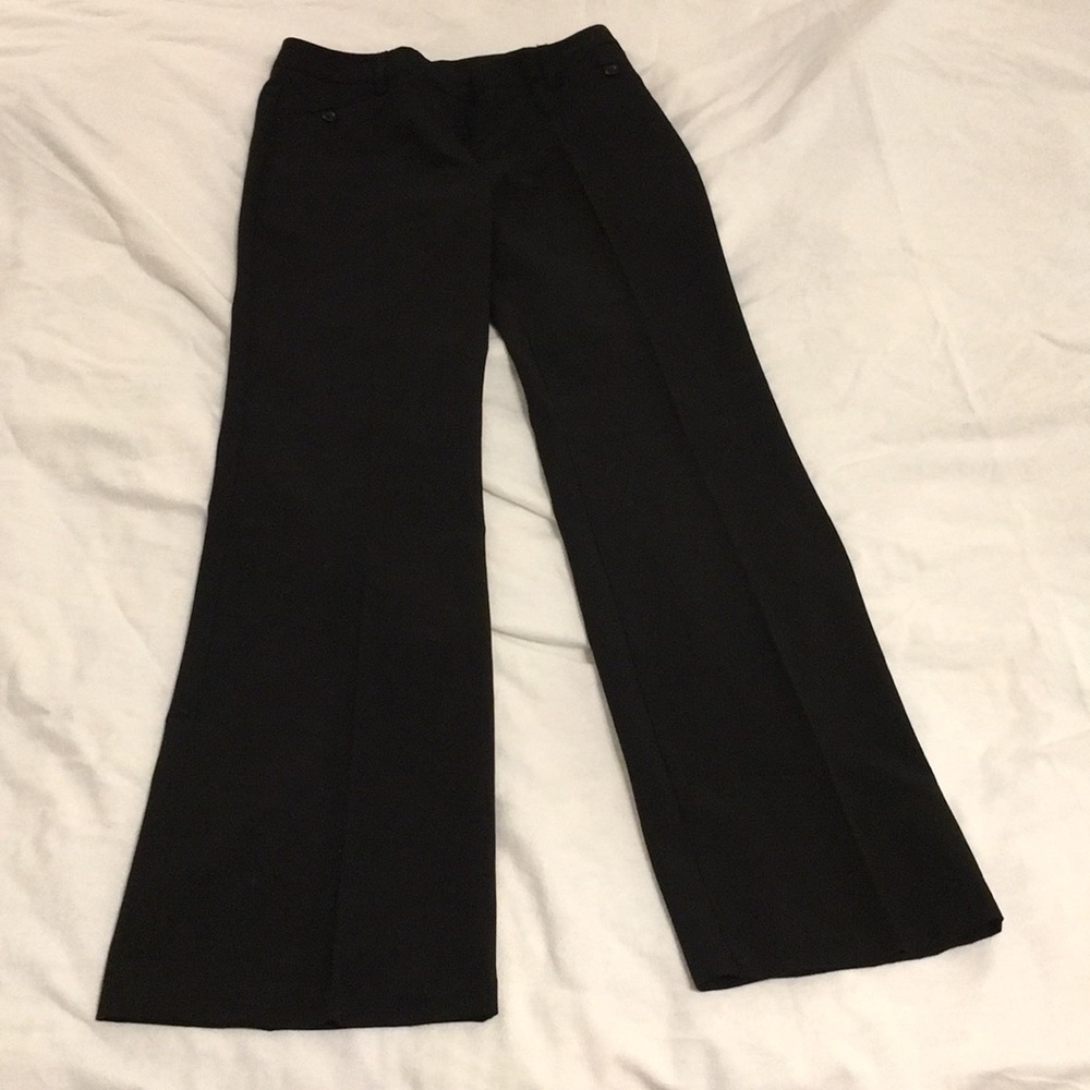 Black dress pants, super comfy!